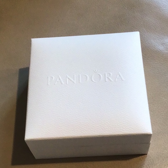 Authentic Pandora Bracelet- 8inch w/ Charm - Picture 4 of 4